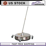 20" Pressure Washer Surface Cleaner Stainless Steel With Wheels 4000 Psi. Fixed Price $116.74.