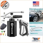 High-pressure Foam Gun Kit With Adjustable Nozzle Perfect For Home Cleaning. Fixed Price $82.34.