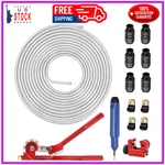 3/8 Od Aluminum Fuel Line Hard Kit 25FT, 1060 Grade Tubing Coiled. Fixed Price $90.29.