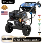 Efurden Power Washer 3600PSI 2.3GPM Cold Water Gas Pressure + Hose Reel. Fixed Price $329.99.