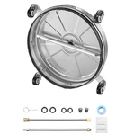 18" Pressure Washer Surface Cleaner, Stainless Steel Attachments. Fixed Price $119.40.