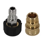 M22-15MM To 3/8" Quick Connect Pressure Washer Coupler 5000PSI Brass Stainless. Fixed Price $15.82.