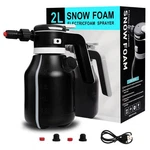 Vssoc Upgraded Electric Foam Sprayer, 2L Cordless Rechargeable Battery Black. Fixed Price $69.49.