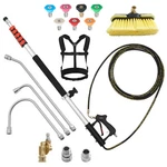 Vevor 25 Ft Pressure Washer Telescoping Wand With 7 Nozzles Adapter 4000 Psi. Fixed Price $129.99.