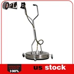 24" Pressure Washer Surface Cleaner 4000 Psi W/ Handles & Wheels Quick Connect. Fixed Price $218.41.