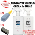Autoglym Custom Wheel Cleaner - Tyre Dressing Cleaning Kit Black. Fixed Price $29.26.