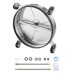 15" Pressure Washer Surface Cleaner, Stainless Steel Attachments. Fixed Price $96.02.