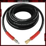New Gray Pressure Washer Hose 3/8" X 50FT 6000 Psi 1 Warranty Year. Fixed Price $66.19.