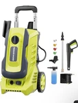 Electric Pressure Washer 4800 Psi 3.2 Gpm Power With Nozzles & Hose. Fixed Price $70.99.
