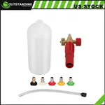 Heavy Duty Foam Cannon Professional Car Pressure Washer 1/4" 5 Nozzle Tips. Fixed Price $19.56.
