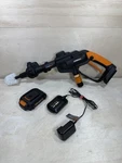 WG620.1 Worx Power Share Hydroshot Portable Cleaner W/ Wheel Brush & Batt. Fixed Price $71.99.