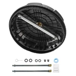 Uimoso 15" Pressure Washer Surface Cleaner Max 4000 Psi With 2 Extended Wands. Fixed Price $40.99.