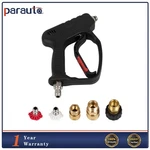 High Pressure Washer Gun 5000PSI Foam Spray Short Wand W/5 Nozzle 3/8" Male. Fixed Price $30.79.