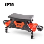 Spta Car Mechanic Stool Rolling Creeper Seat Cushion Brake Wheels Tray Roller. Fixed Price $71.99.