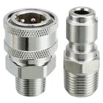 Ridge Washer Pressure Adapter Set, 3/8 Quick Inch, Brass. Fixed Price $14.58.