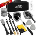 Nikcosmk Windshield Cleaner Tool, 14PCS Car Cleaning Kit - Interior Black. Fixed Price $26.05.
