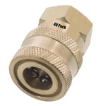 (40) 1/4" Fpt Female Brass Socket Quick Connect Coupler Pressure Washer Nozzle. Fixed Price $111.99.