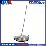 15" Pressure Washer Surface Cleaner W/ 3 Wheels 4000 Psi +2 Extension Wands. Fixed Price $85.37.