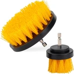 Viking Drill Powered Carpet Cleaning Brushes For Car, Interior Yellow. Fixed Price $16.70.