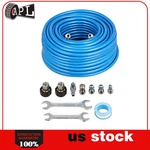 5800 Psi Pressure Washer Sewer Jet Kit 100FT 1/4" Upgraded Pu Hose Blue New. Fixed Price $49.65.