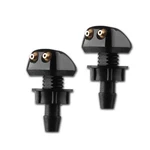Gseigvee PACK-2 Front Windshield Washer Nozzles, Double-hole Jet Black. Fixed Price $9.91.
