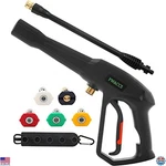 Pwaccs High-performance Pressure Washer Gun & Wand Kit 5 Nozzles, 2000 Psi. Fixed Price $56.01.
