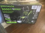 New Greenworks 3000 Psi Electric Pressure Washer 25FT Hose 35FT Cord W/5 Nozzles. Fixed Price $489.99.