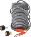 Heliwoo 4800 Psi 3/8" Pressure Washer Hose 100FT Kink Resistant Wire Power. Fixed Price $152.99.