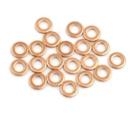 Autohaux 20X 4 8 1MM Copper Washers Flat Sealing Gasket Rings For Car. Fixed Price $9.54.