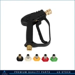 Short Pressure Washer Gun With M22-14MM Inlet Stubby High Handle. Fixed Price $25.49.