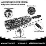 7 Pcs Car Wheel Brush Kit Tire Cleaner Soft-bristled Rim Shine. Fixed Price $24.75.