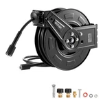Pressure Washer Hose Reel 60FT X 1/4IN 4000PSI Auto Rewind Vevor Inch Power Oem. Fixed Price $179.99.