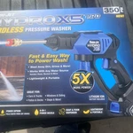 Turbo Jet HYDROX5 Pro Portable Cordless Pressure Washer (21V 3000MAH Battery), 6. Fixed Price $178.93.