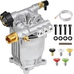 Yamatic Pressure Washer Pump 3/4" Shaft Horizontal Power 3200PSI, Silver. Fixed Price $116.99.