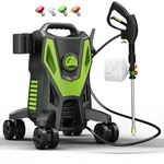 4800PSI Powerwasher With Quick Connect Nozzles, Foam Cannon For Car, Lane, .... Fixed Price $217.21.