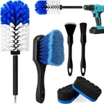 Wheel Kit, Soft Drill Cleaner Brush, Tire Blue+white 6 Pk. Fixed Price $23.88.