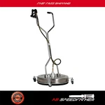 24" Pressure Washer Surface Cleaner 4000 Psi W/ Handles & Wheels Quick Connect. Fixed Price $221.89.