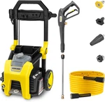 Rcher Pressure Washer K1900PS, Ceta Certified, 3 Spray Nozzles, Detergent Tank. Fixed Price $256.95.