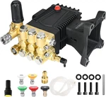 1" Shaft Triplex Pressure Washer Pump, 4200 Psi, Compatible With Simpson & Gener. Fixed Price $433.99.