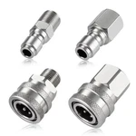 Ciunura 4 Pcs Pressure Washer Coupler Quick Connect 3/8 In, 3-8-FEMAL-MALE. Fixed Price $20.06.