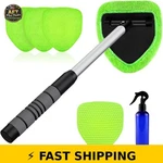 Xindell Windshield Cleaner Tool - Extendable Handle & Microfiber Pads. Fixed Price $39.99.