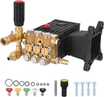 Garveelife Pressure Washer Pump, 4000PSI 4.4GPM 1 In Shaft Horizontal Triplex. Fixed Price $219.47.