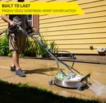 Surfacemaxx 21IN Rotating Cleaner 4500 Psi Water Broom New Box. Fixed Price $465.08.