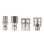 3/8" Npt Quick Connect Plug Fitting Adapter Pressure Washer Coupler Steel 4PCS. Fixed Price $14.50.