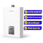 4.0 Gpm, 90,000 Btu Tankless Water Heater Propane Easy Install Instant Hot. Fixed Price $349.99.