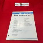 1992-06 (1991-07) Stihl Spare Parts List 110 K 120. Fixed Price $14.99.