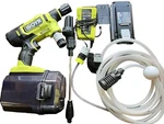 Ryobi One+hp 18V 600PSI Portable Battery Powered Pressure WASHER(RY121852KVNM). Fixed Price $220.00.
