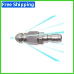 Compact And Durable 5000 Psi Pressure Washer Sewer Jet Nozzle With Quick Connect. Fixed Price $19.99.
