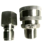 Mtm Npt -1/2 Male Quick Connect Ss Coupler Set 24.0066 Hydro Excavating. Fixed Price $24.20.