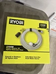 Ryobi Ezclean Power Cleaner 20 Ft Siphon Extension Hose RY3112EH - New. Fixed Price $10.89.